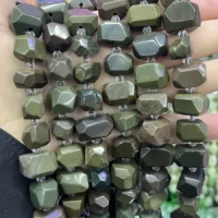 Alashan-Achat Lose Perlen 13-18 mm - naturlicher Edelstein kaufen | Moss Crystal Grosshandel Europa