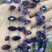 Amethyst Cabochon kaufen - natuerlich & unbehandelt | Moss Crystal