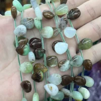 Jade Perlen 14 mm - naturlicher Edelstein kaufen | Moss Crystal Grosshandel Europa