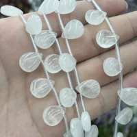 Quarz Perlen - naturlicher Edelstein kaufen | Moss Crystal Grosshandel Europa