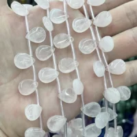 Rosenquarz Cabochon kaufen - natuerlich & unbehandelt | Moss Crystal