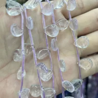 Amethyst Cabochon kaufen - natuerlich & unbehandelt | Moss Crystal