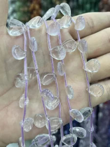 Amethyst Tropfen - MossCrystal