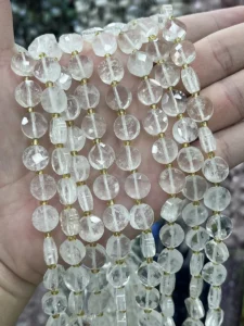 Quarz Cabochon - MossCrystal