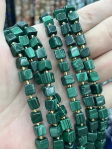 Malachit Quadratisch Cabochon - MossCrystal