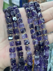 Amethyst Quadratisch - MossCrystal
