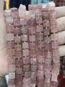 Strawberry Cabochon - MossCrystal