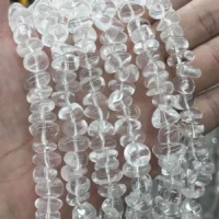 Quarz Perlen 5-10 mm - naturlicher Edelstein kaufen | Moss Crystal Grosshandel Europa