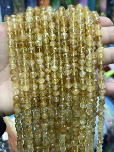 Citrin 6 mm - MossCrystal