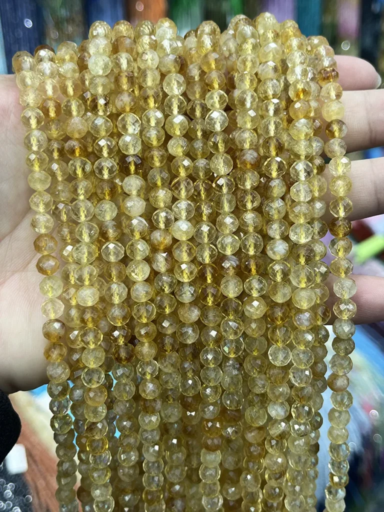 Citrin 6 mm - MossCrystal