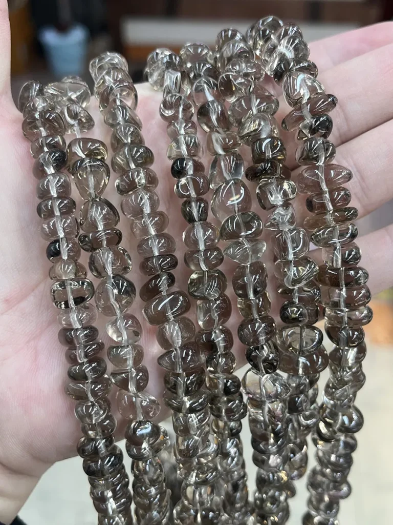 Rauchquarz 7-10 mm - MossCrystal