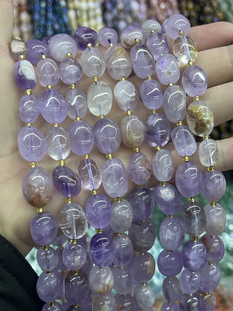 Amethyst Phantom 10-15 mm - MossCrystal