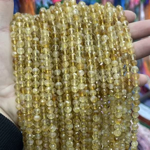 Citrin 6 mm - MossCrystal