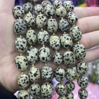 Gefleckter Stein Perlen kaufen – natürlich & unbehandelt | Moss Crystal