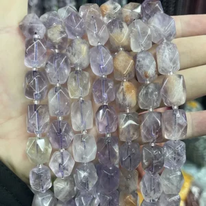 Amethyst Phantom 13-15 mm - MossCrystal