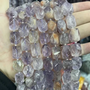 Amethyst Phantom 13-15 mm - MossCrystal