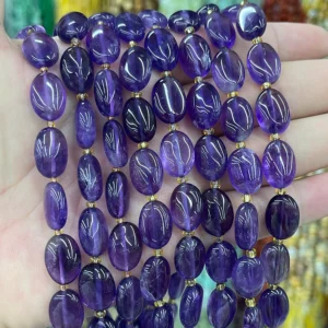 Amethyst 14 mm - MossCrystal