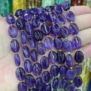 Amethyst 14 mm - MossCrystal