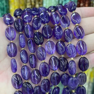 Amethyst 14 mm - MossCrystal