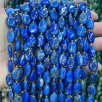 Lapislazuli Cabochon 10mm kaufen - natuerlich & unbehandelt | Moss Crystal