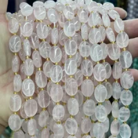 Rosenquarz Cabochon kaufen - natuerlich & unbehandelt | Moss Crystal