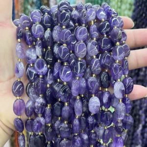 Amethyst 14 mm - MossCrystal