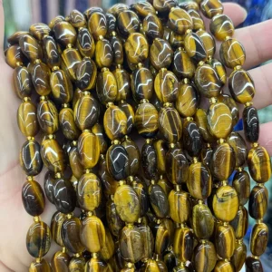 Tigerauge 14 mm - MossCrystal
