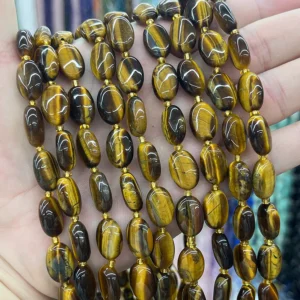 Tigerauge 14 mm - MossCrystal