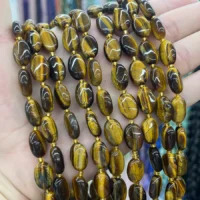 Tigerauge Cabochon 10mm kaufen - natuerlich & unbehandelt | Moss Crystal