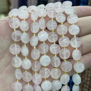 Rosenquarz 10 mm - MossCrystal