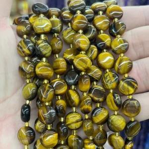 Tigerauge 10 mm - MossCrystal