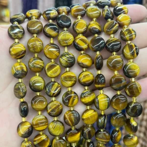 Tigerauge 10 mm - MossCrystal