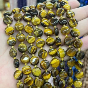 Tigerauge 10 mm - MossCrystal