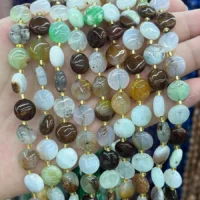 Edelstein Cabochon 10 mm - naturlicher Edelstein kaufen | Moss Crystal Grosshandel Europa