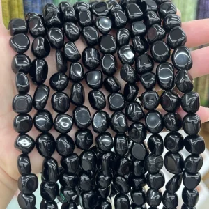 Obsidian Cabochon - MossCrystal