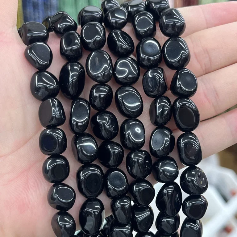 Obsidian Cabochon - MossCrystal