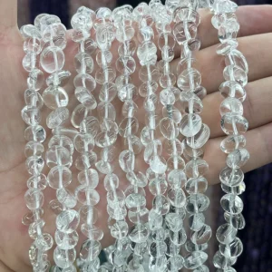 Bergkristall Cabochon - MossCrystal