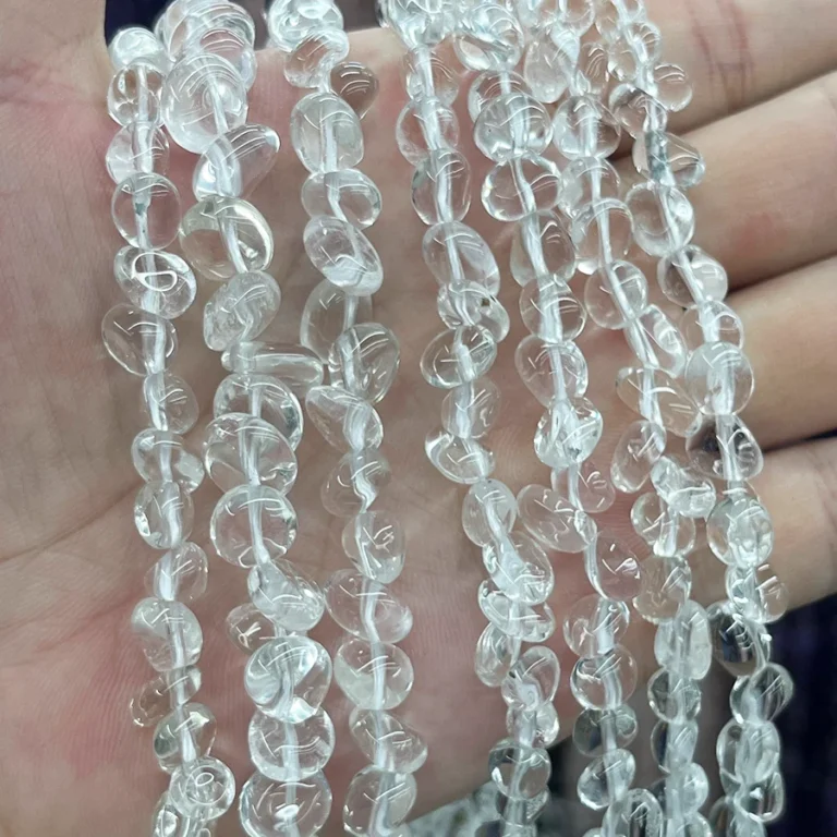 Bergkristall Cabochon - MossCrystal