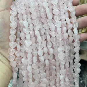 Rosenquarz Cabochon - MossCrystal