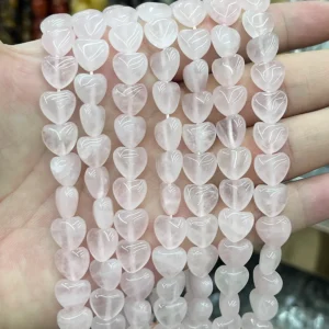 Rosenquarz Cabochon - MossCrystal
