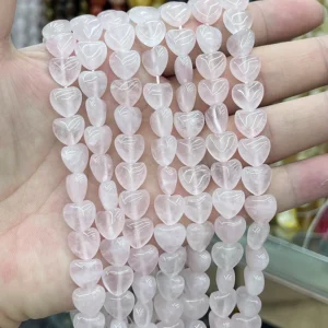 Rosenquarz Cabochon - MossCrystal
