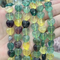 Labradorit Cabochon Herzform 12mm – Vorderansicht | MossCrystal