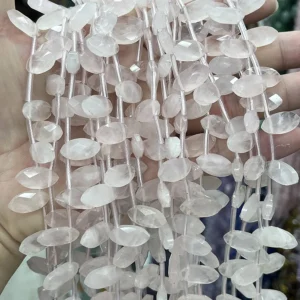 Rosenquarz Cabochon - MossCrystal