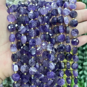 Amethyst Cabochon - MossCrystal