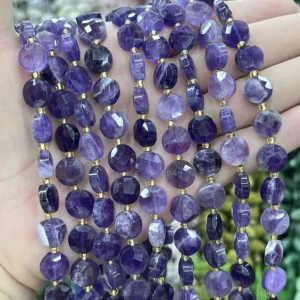 Amethyst Cabochon - MossCrystal