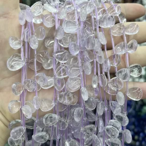 Amethyst Tropfen - MossCrystal