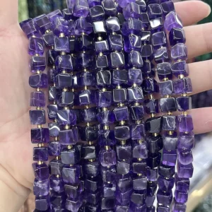 Amethyst 8-9mm - MossCrystal