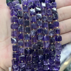 Amethyst 8-9mm - MossCrystal