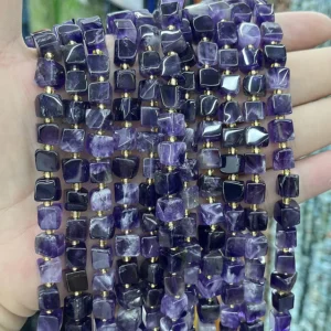 Amethyst Quadratisch - MossCrystal