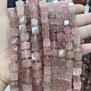 Strawberry Cabochon - MossCrystal